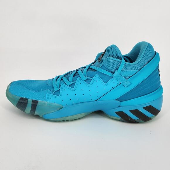 Adidas D.O.N. Issue 2 Crayola Signal Cyan Sky Blue Sneakers 9 main image 2